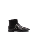 Ankle boot con fibbie da donna