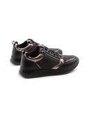 Sneaker gioiello vegan con strass donna