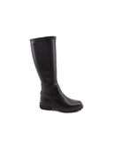 Stivale vegan nero da donna