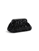 Kam Sequins Clutch borsa da donna