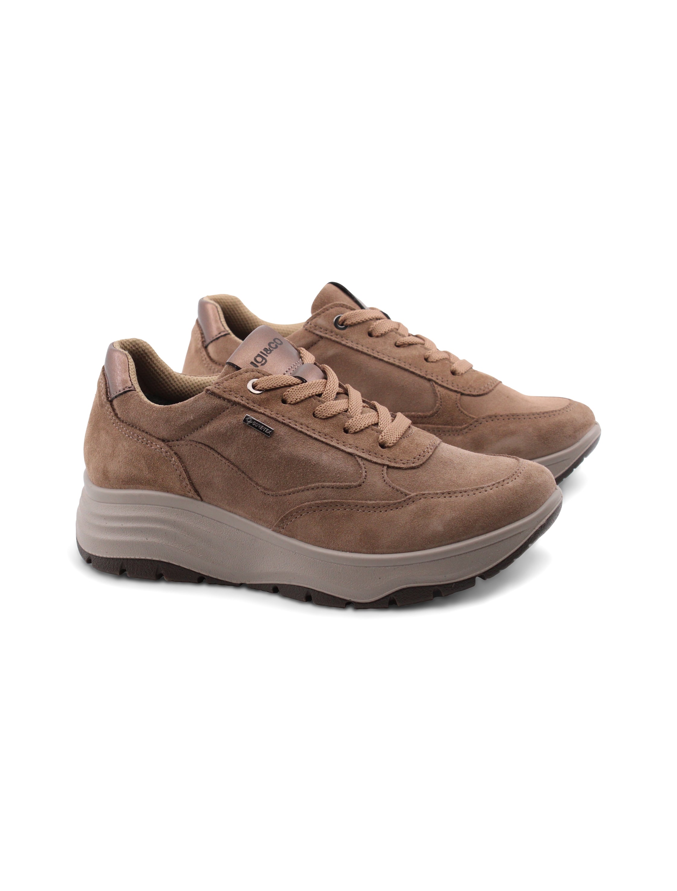 Igi&Co Sneaker Gore-Tex da donna marrone – Conte' Scarpe e Moda