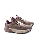 Groove sneaker da donna in pelle