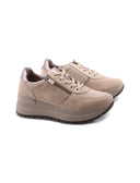 Sneaker platform scamosciata da donna