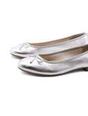 Ballerina vegan da donna con fiocco