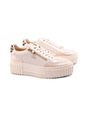 Sneaker platform vegan animalier donna