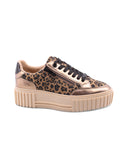 Sneaker platform vegan animalier donna