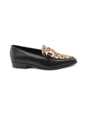 Mocassino vegan animalier con morsetto