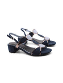 Sandalo vegan scamosciato da donna