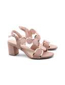 Sandalo vegan con tacco da donna