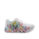 Spread The Love sneaker con cuori donna