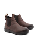 Chelsea marrone in pelle da uomo