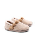 Pantofole in pelleccia sintetica donna