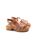 Zoccoletto made in Italy in pelle bimba