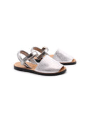 Minorchina da bimba in pelle laminata
