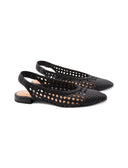 Guatavita ballerina pelle intrecciata