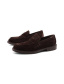 Mocassino elegante scamosciato da uomo