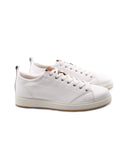 Sneaker bianca da uomo in vera pelle