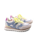 Eddington sneaker donna in pelle e tela