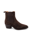 Stivaletto texano scamosciato da donna