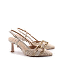 Décolleté slingback gioiello da donna