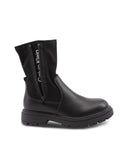 Combat boot con calzino da donna