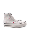 All Star Lift HI Flowers sneaker donna