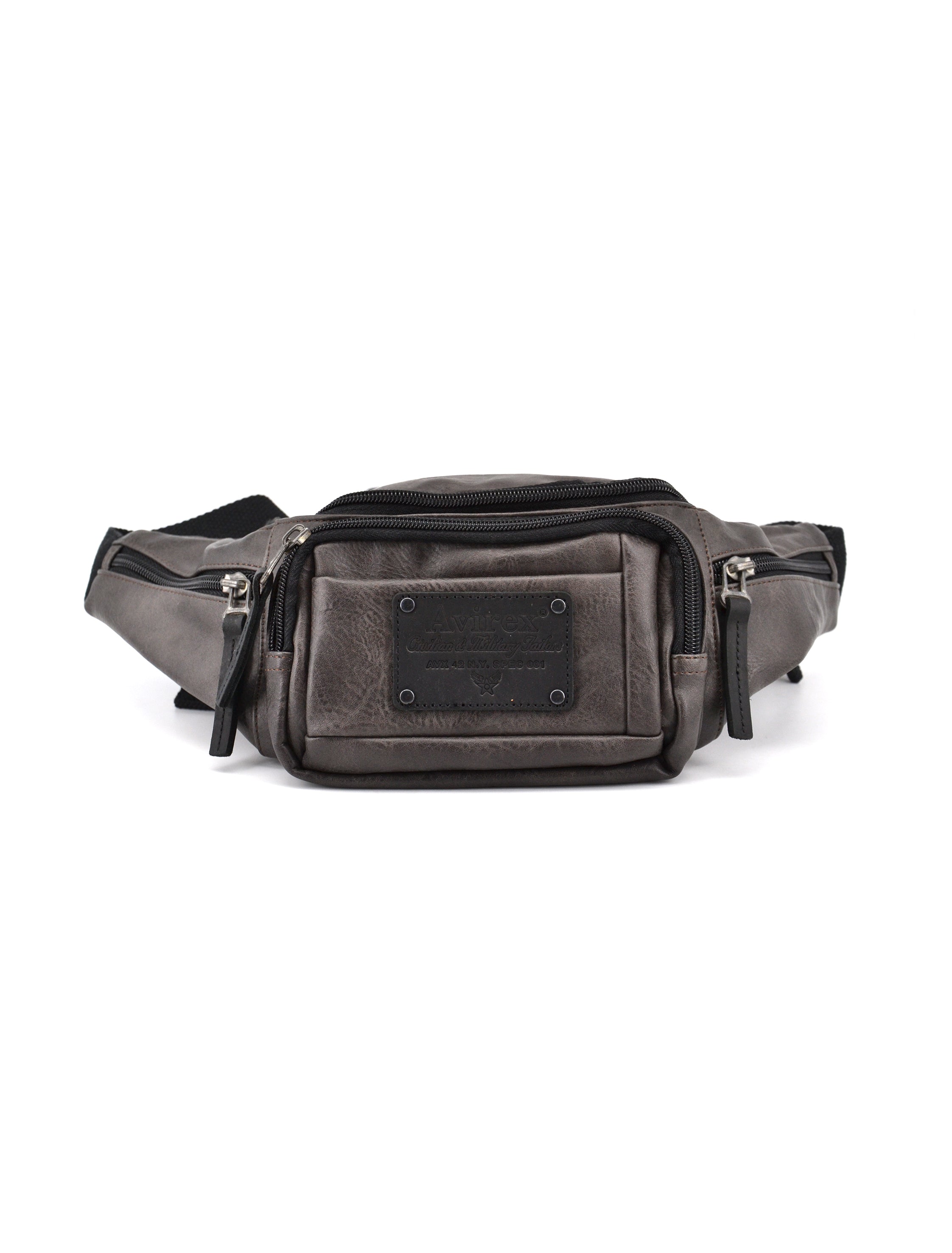 Marsupio Unisex Impermeabile Leggero – Cinghia Regolabile (40-115 Cm), 3 Scomparti, Per Viaggi, Sport E Corsa, Grigio Scuro