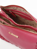 Borsa morbida con zip e infilature