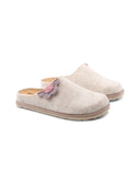 Ciabatta in feltro da donna