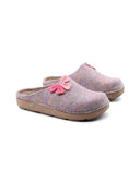 Ciabatta in feltro da donna