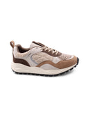 Sneaker donna con dettaglio animalier