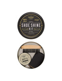 Travel Shoe Shine kit pulizia calzature