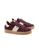 Sneaker bordeaux scamosciata donna