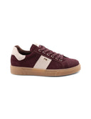Sneaker bordeaux scamosciata donna