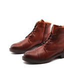 Stivaletto con lacci da donna
