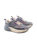 Groove sneaker da donna in pelle