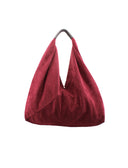 Borsa a spalla in tessuto da donna