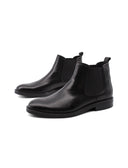 Chelsea nero in pelle da uomo