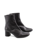 Noemi stivaletto nero in pelle da donna