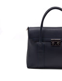 Borsa in vera pelle chiusura a scatto