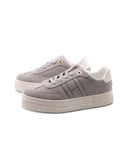 Sneaker platform scamosciata da donna
