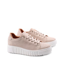 Sneaker in morbida pelle da donna