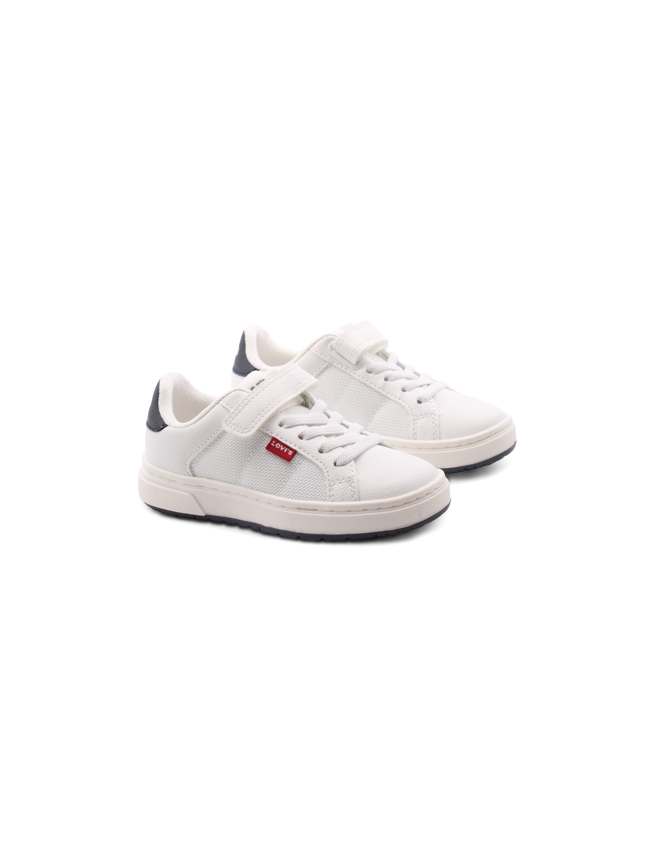 Levi's Kids New Betty, Scarpe Da Ginnastica Unisex Per Bambini E Ragazzi, Colore Bianco, Tessuto E Tela, Chiusura Con Lacci - 2