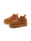 Mules scamosciato con calzino da donna