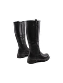 Stivale biker alto da donna