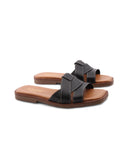 Ciabattina in pelle da donna