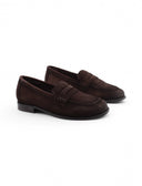 Penny loafers scamosciato da donna