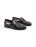 Penny loafers in vernice da donna
