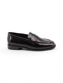 Penny loafers in vernice da donna