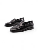 Penny loafers in vernice da donna